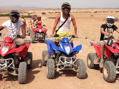 1/2 JOURNEE DE QUAD OU BUGGY (Lac Takerkoust & Désert)