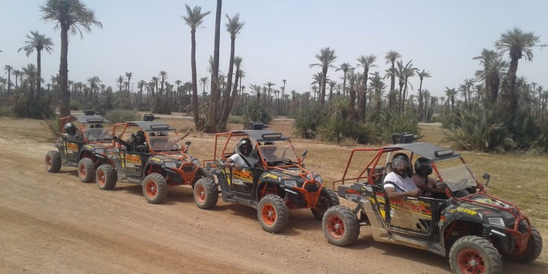 1/2 JOURNÉE DE QUAD OU BUGGY (Palmeraie & Désert)